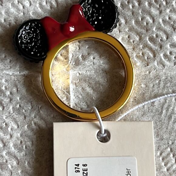 Disney X Kate Spade New York Minnie Ring size 6 - Picture 13 of 13